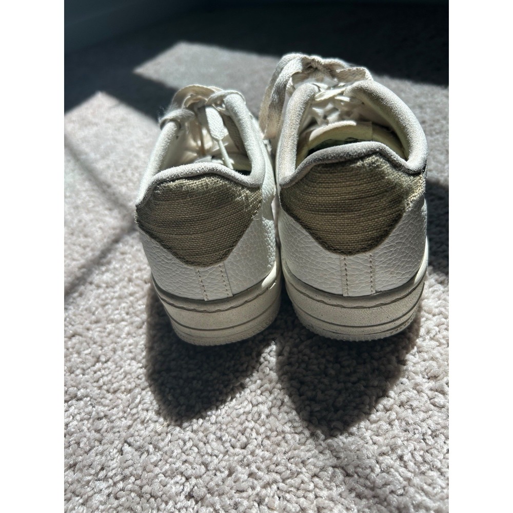 Nike Air Force 1 Low Sun Club Shark Fin Kids Sz 5.5 White DM0117-100 Sneaker - Picture 9 of 11